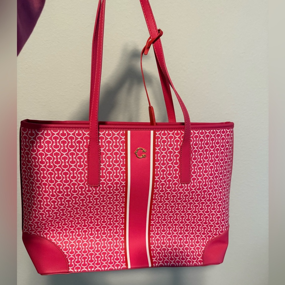 C. Wonder Pink Zip Tote Bag